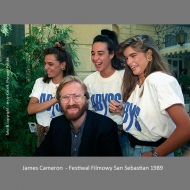 James Cameron - San Sebastian Film Festiwal  1989